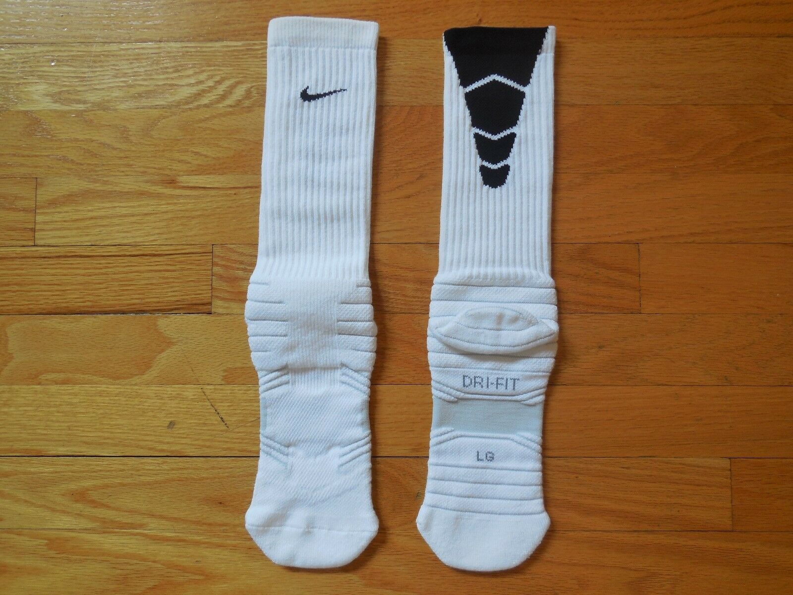 Men's Nike Elite Dri-fit Performance Athletic Socks -size L -psx300 910 <new>